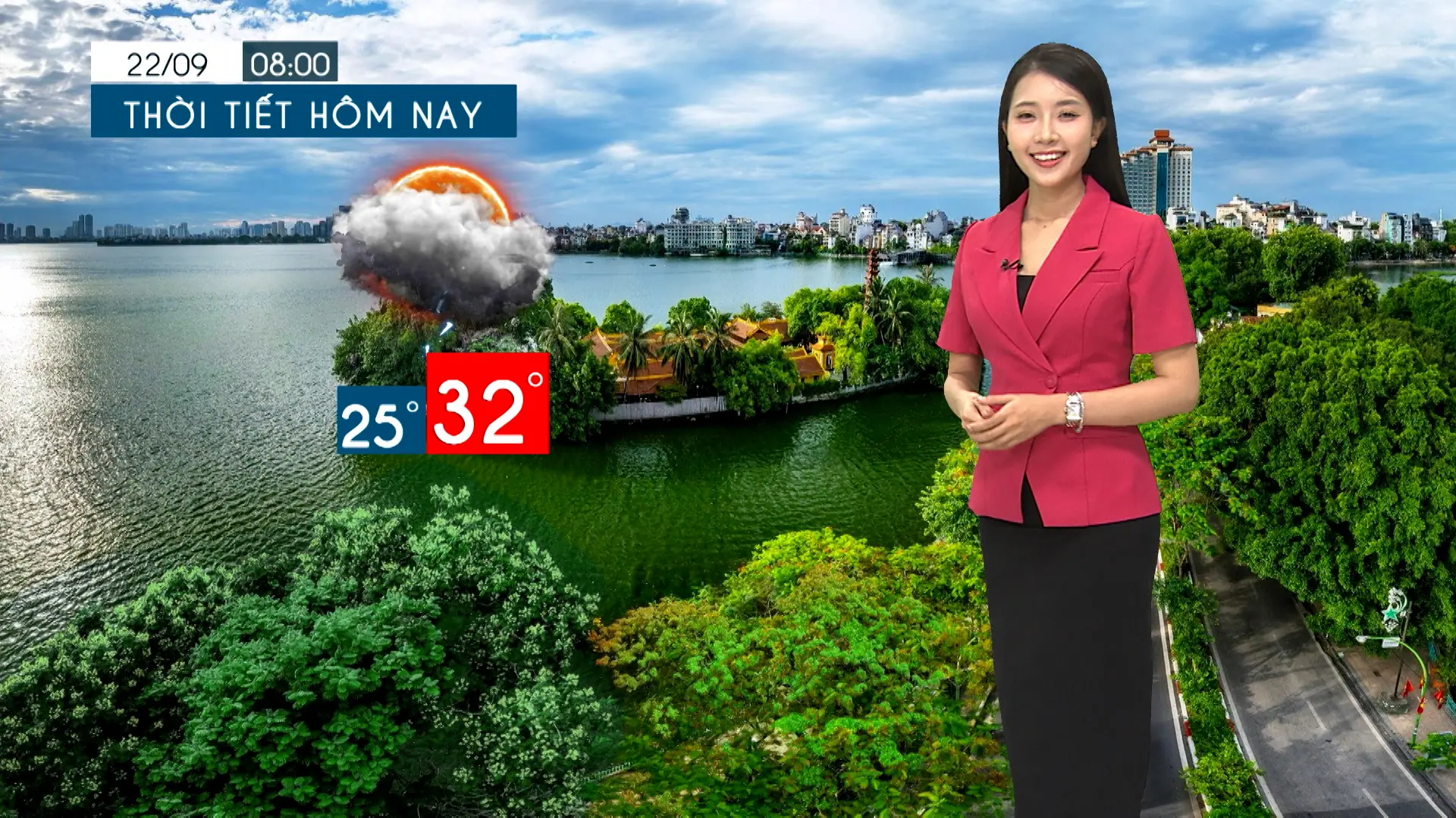 Dự báo thời tiết tối | 22/09/2025